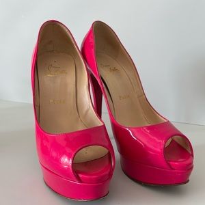 Christian Louboutin heels size 38.5, used